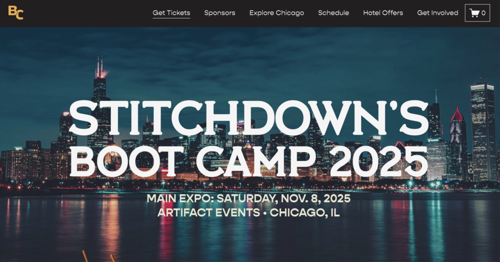 Stitchdown's Boot Camp 2025 Chicago